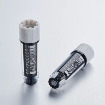 艾本德Eppendorf CryoStorage Vial，無菌, 無菌, 0.5 mL, 不含 DNase、RNase、人類 DNA 和內毒素；外螺紋，預先加蓋灰色管蓋，帶 2D SafeCode 
